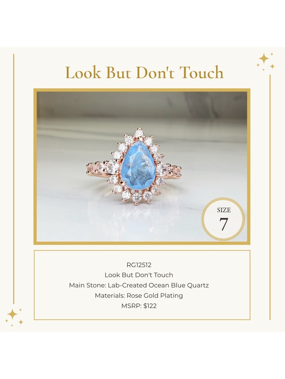 Look But Don't Touch - Size 7 - OG